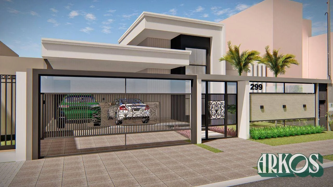 Casa com 4 Suítes dormitórios à venda, 214 m² por R$ 2.000.000 - Esmeralda - Cascavel/PR
