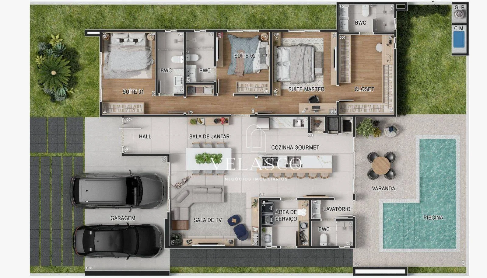 Casa com 3 dormitórios à venda, 215 m² por R$ 2.100.000 - Cataratas - Cascavel/PR