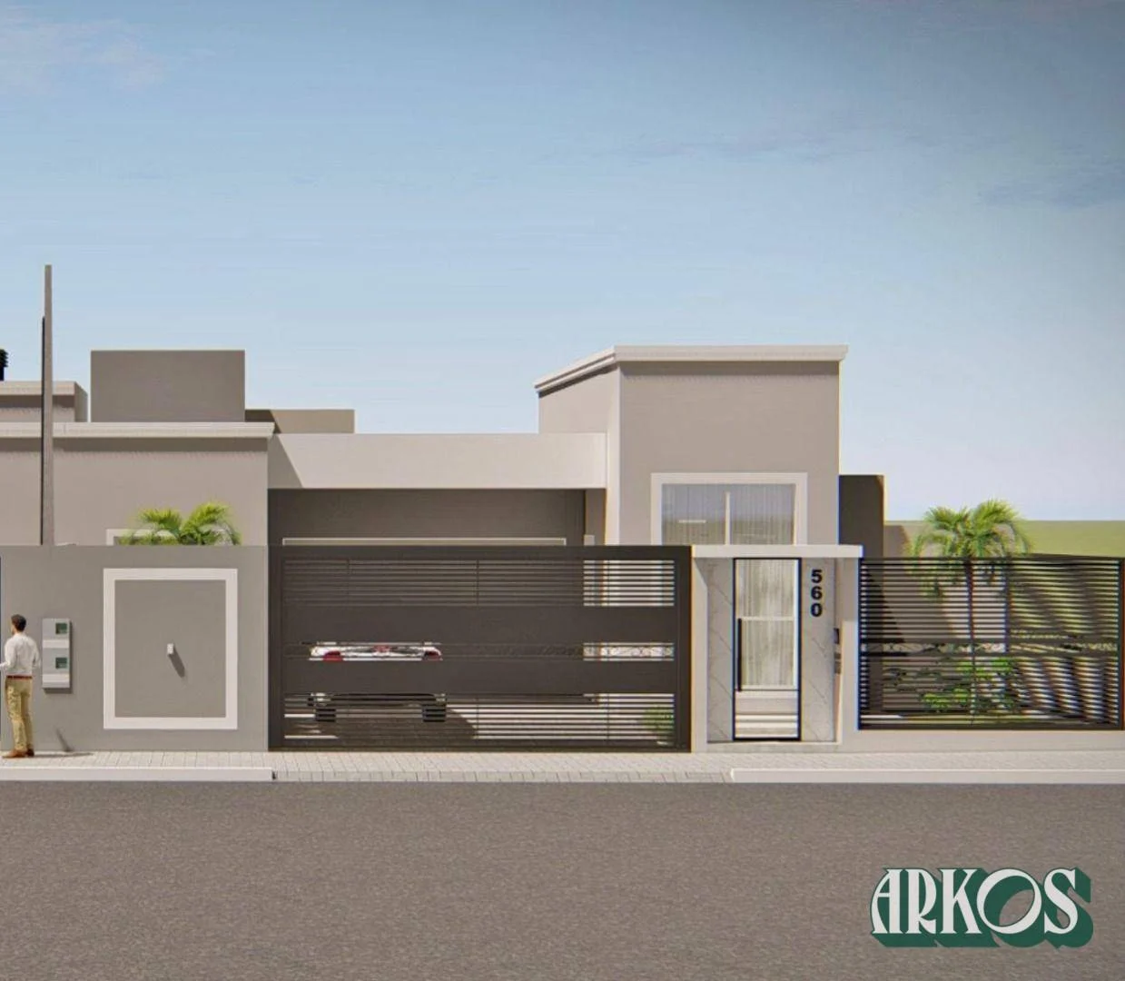 Casa com 3 dormitórios à venda, 84 m² por R$ 450.000,00 - Esmeralda - Cascavel/PR