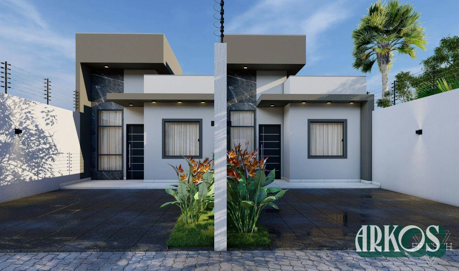 Casa com 2 dormitórios à venda, 72 m² por R$ 398.000,00 - Positano - Cascavel/PR