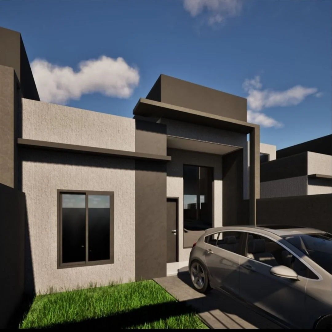 Casa na Planta com 3 dormitórios à venda, 63 m² por R$ 350.000 - Esmeralda - Cascavel/PR