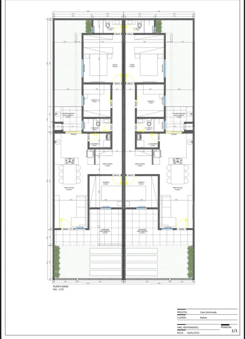 Casa na Planta com 3 dormitórios à venda, 85 m² por R$ 510.000 - Bella Vita - Cascavel/PR