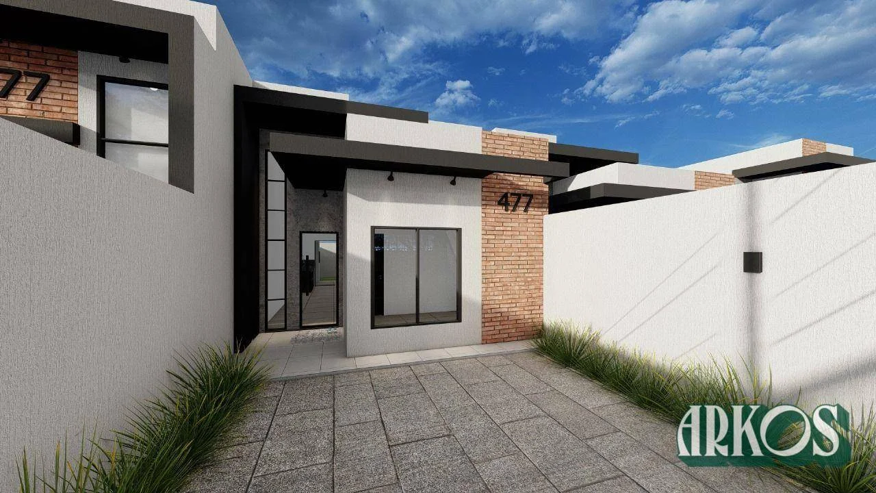 Casa com 3 dormitórios à venda, 77 m² por R$ 485.000,00 - Paraíso Tropical I - Cascavel/PR