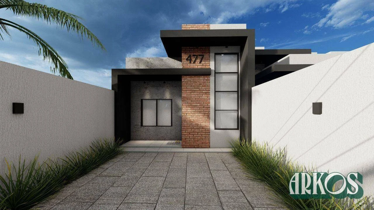 Casa com 3 dormitórios à venda, 77 m² por R$ 485.000,00 - Paraíso Tropical I - Cascavel/PR