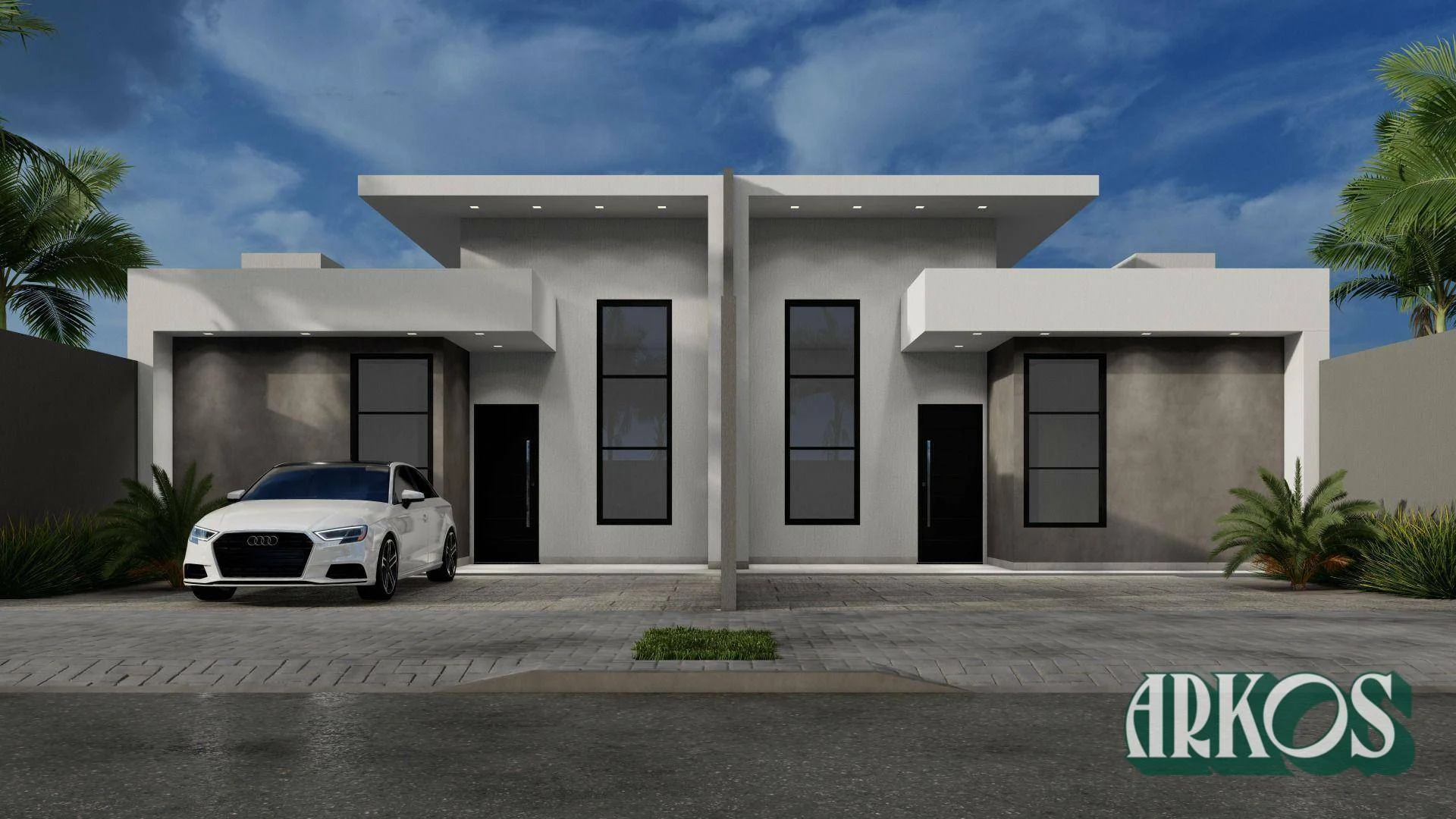 Casa com 3 dormitórios à venda, 76 m² por R$ 490.000 - Paraíso Tropical - Cascavel/PR