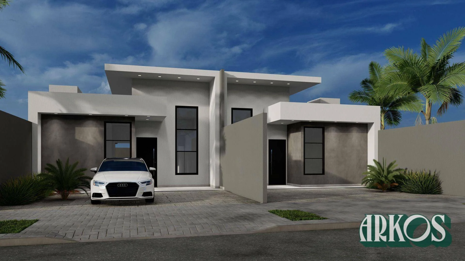 Casa com 3 dormitórios à venda, 76 m² por R$ 490.000 - Paraíso Tropical - Cascavel/PR