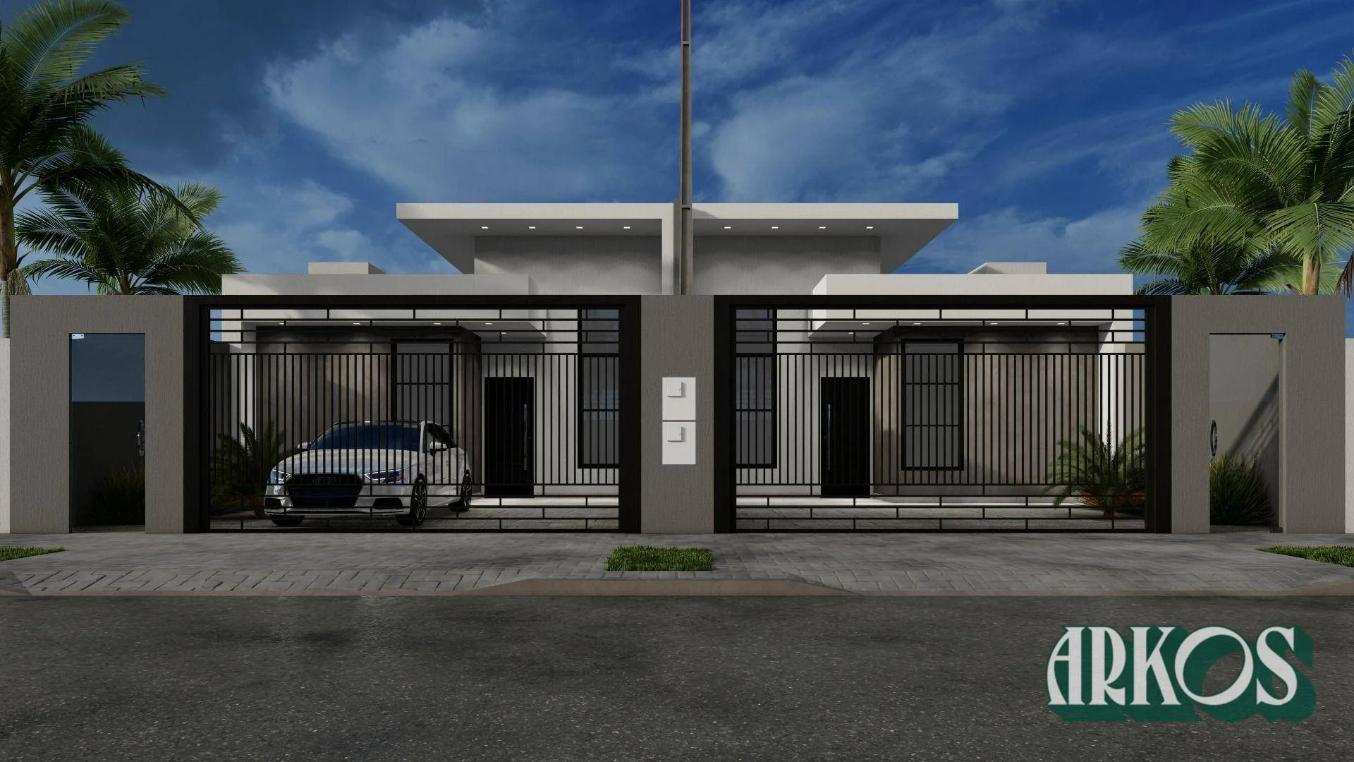 Casa com 3 dormitórios à venda, 76 m² por R$ 490.000 - Paraíso Tropical - Cascavel/PR