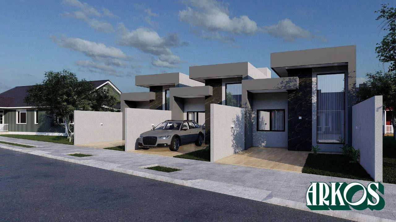 Casa com 2 dormitórios à venda, 64 m² por R$ 450.000,00 - Tropical  - Cascavel/PR
