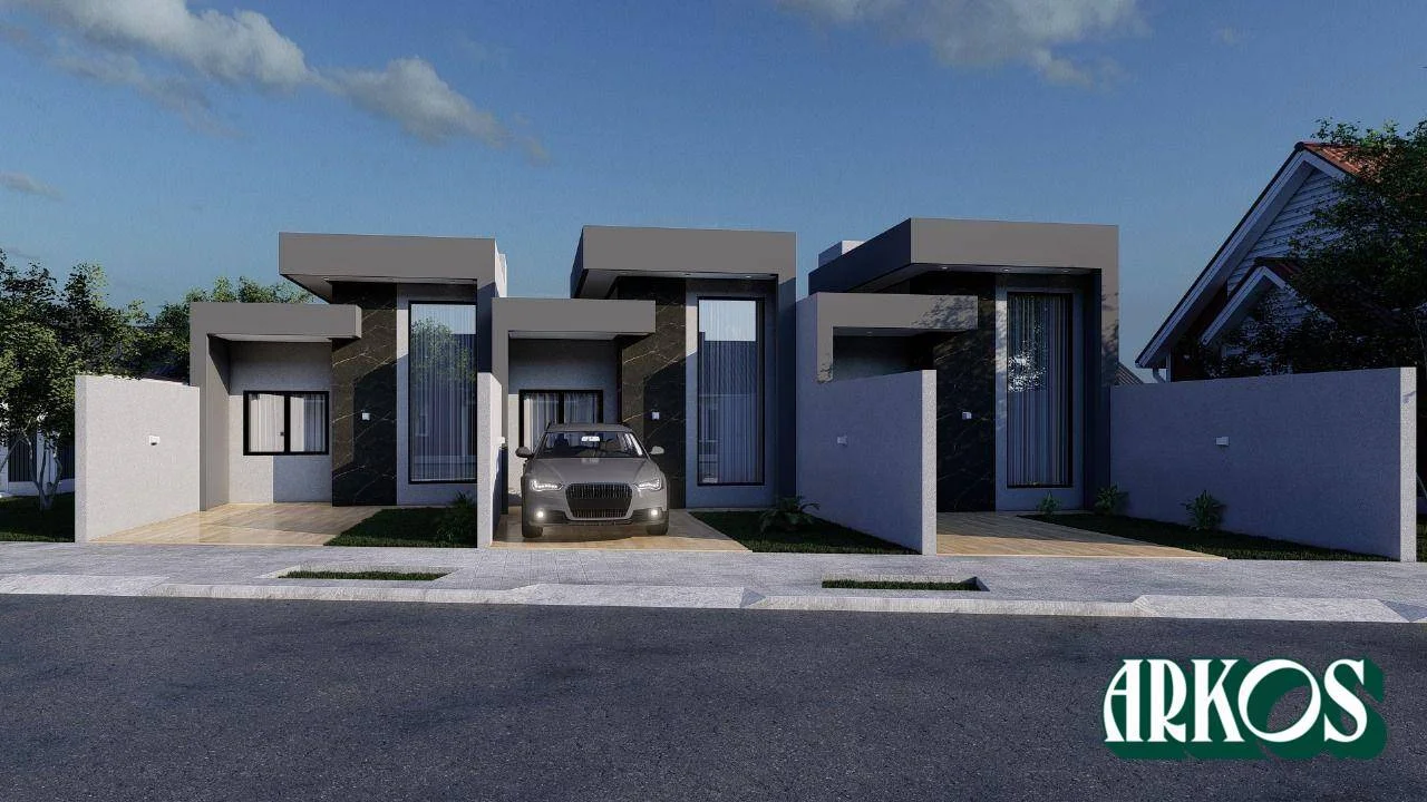 Casa com 2 dormitórios à venda, 64 m² por R$ 450.000,00 - Tropical  - Cascavel/PR