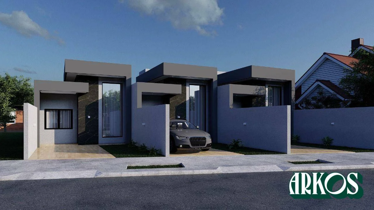 Casa com 2 dormitórios à venda, 64 m² por R$ 450.000,00 - Tropical  - Cascavel/PR