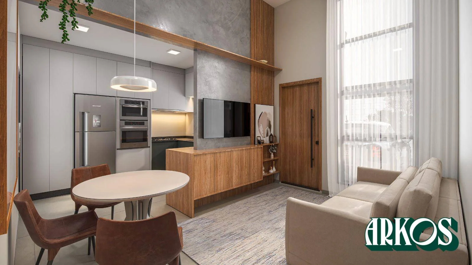 Casa com 3 dormitórios à venda, 71 m² por R$ 487.000 - Paraíso Tropical II - Cascavel/PR