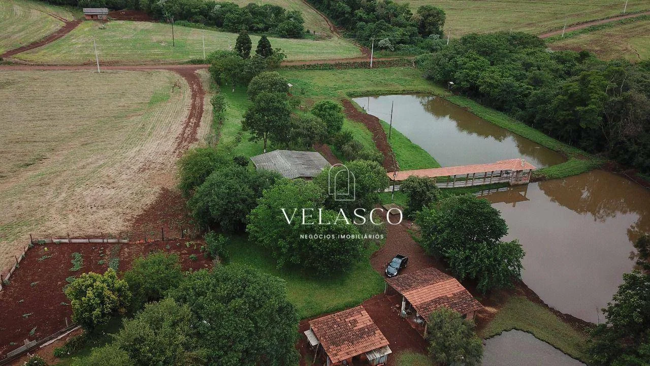 Chácara com 3 açudes à venda, 48400m² por R$ 1.200.000 - Universitário - Cascavel/PR