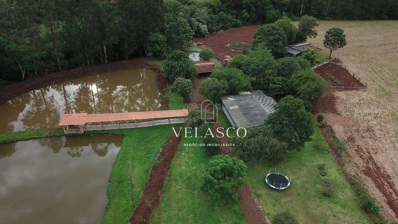 Chácara com 3 açudes à venda, 48400m² por R$ 1.200.000 - Universitário - Cascavel/PR