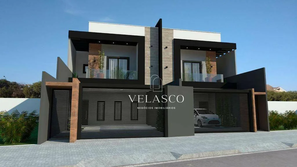 Sobrado com 3 dormitórios à venda, 165 m² por R$ 1.040.000,00 - Coqueiral - Cascavel/PR