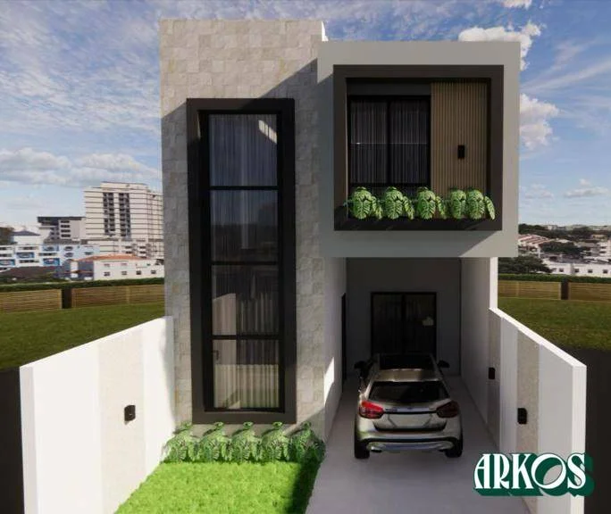 Sobrado com 3 dormitórios à venda, 180 m² por R$ 790.000,00 - Universitário - Cascavel/PR