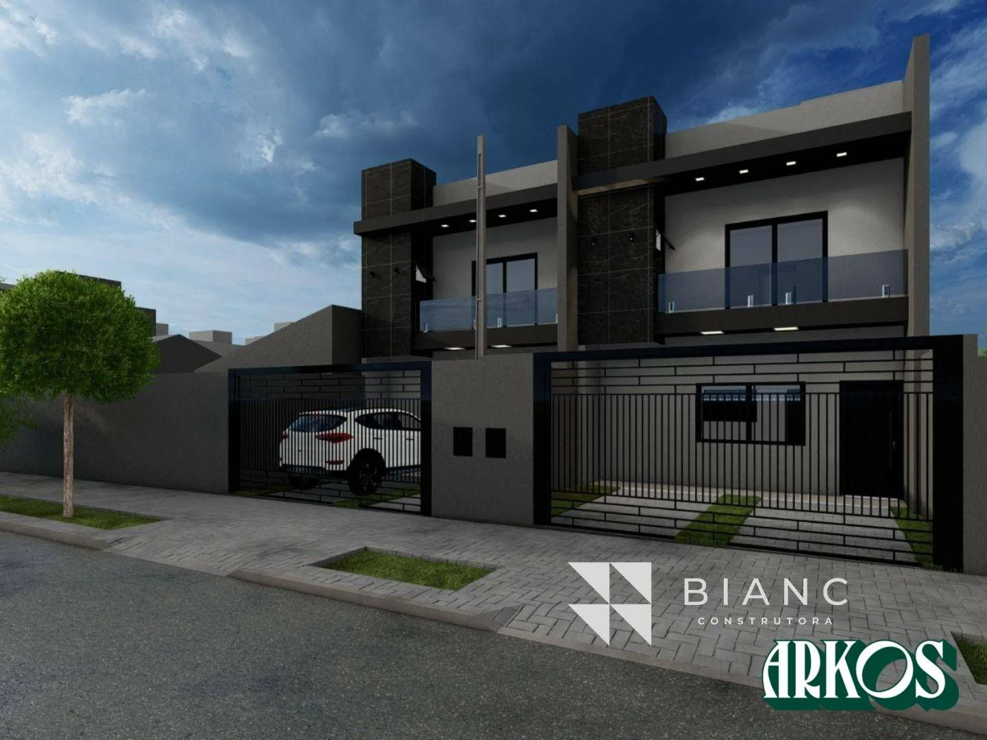 Sobrado com 2 dormitórios e 1 Suíte à venda, 93 m² por R$ 450.000 - Esmeralda - Cascavel/PR
