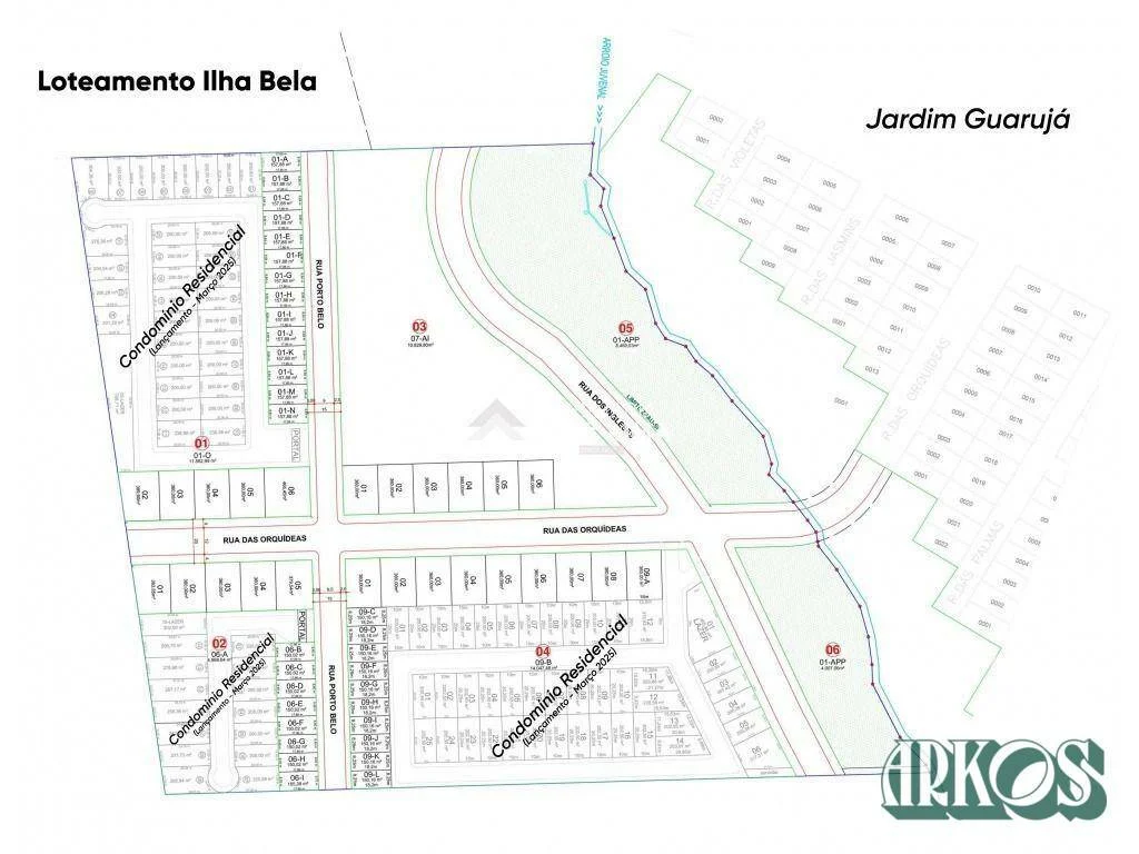 Terreno à venda, 150 m² por R$ 146.406,00 - Guarujá - Cascavel/PR