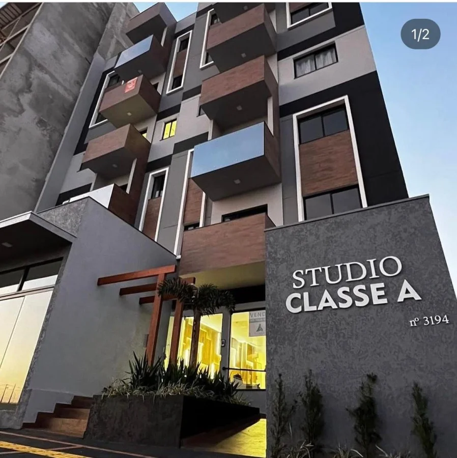 Apartamento para Venda em Toledo, Biopark, 1 dormitório, 1 banheiro, 1 vaga