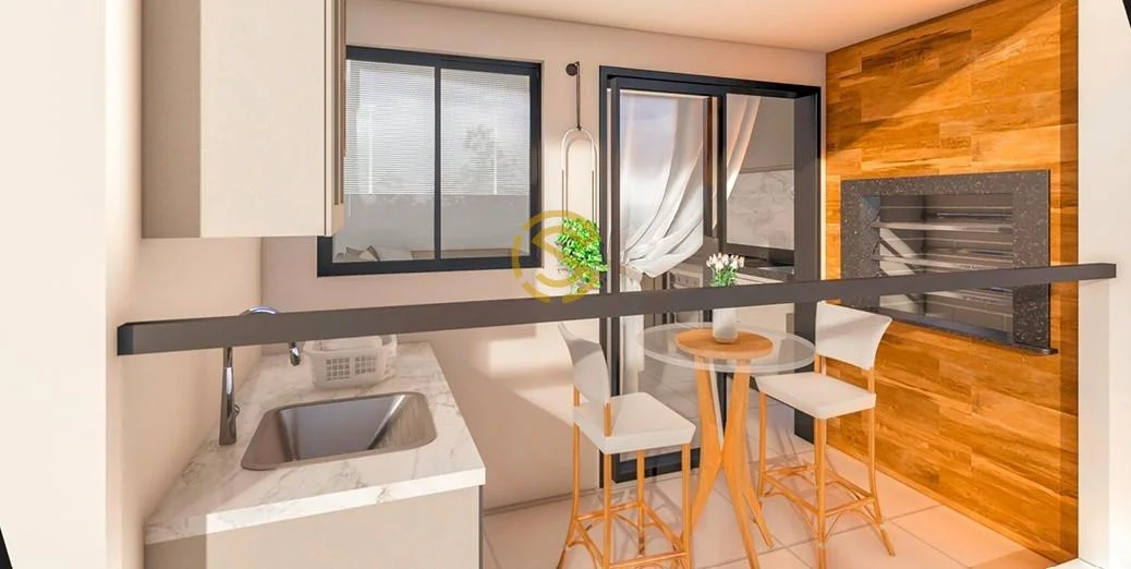 Apartamento para Venda em Cascavel, Pioneiros Catarinenses, 2 dormitórios, 1 suíte, 1 banheiro, 1 vaga