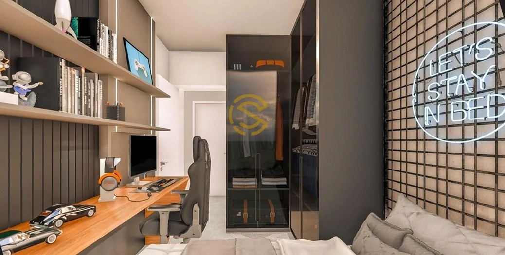 Apartamento para Venda em Cascavel, Pioneiros Catarinenses, 2 dormitórios, 1 suíte, 1 banheiro, 1 vaga