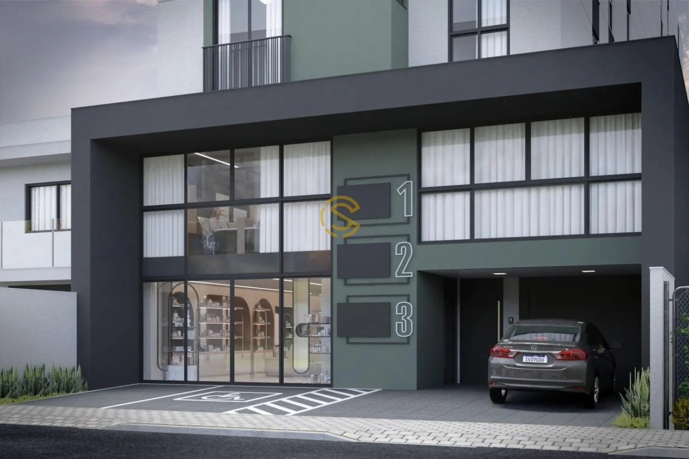 Apartamento para Venda em Cascavel, Centro, 1 dormitório, 1 banheiro, 1 vaga