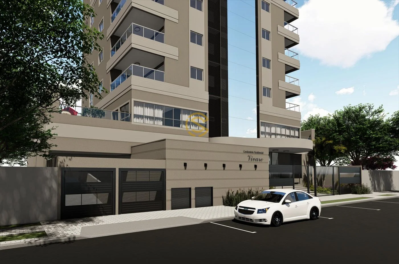 Apartamento para Venda em Cascavel, COUNTRY, 3 suítes, 1 banheiro, 2 vagas