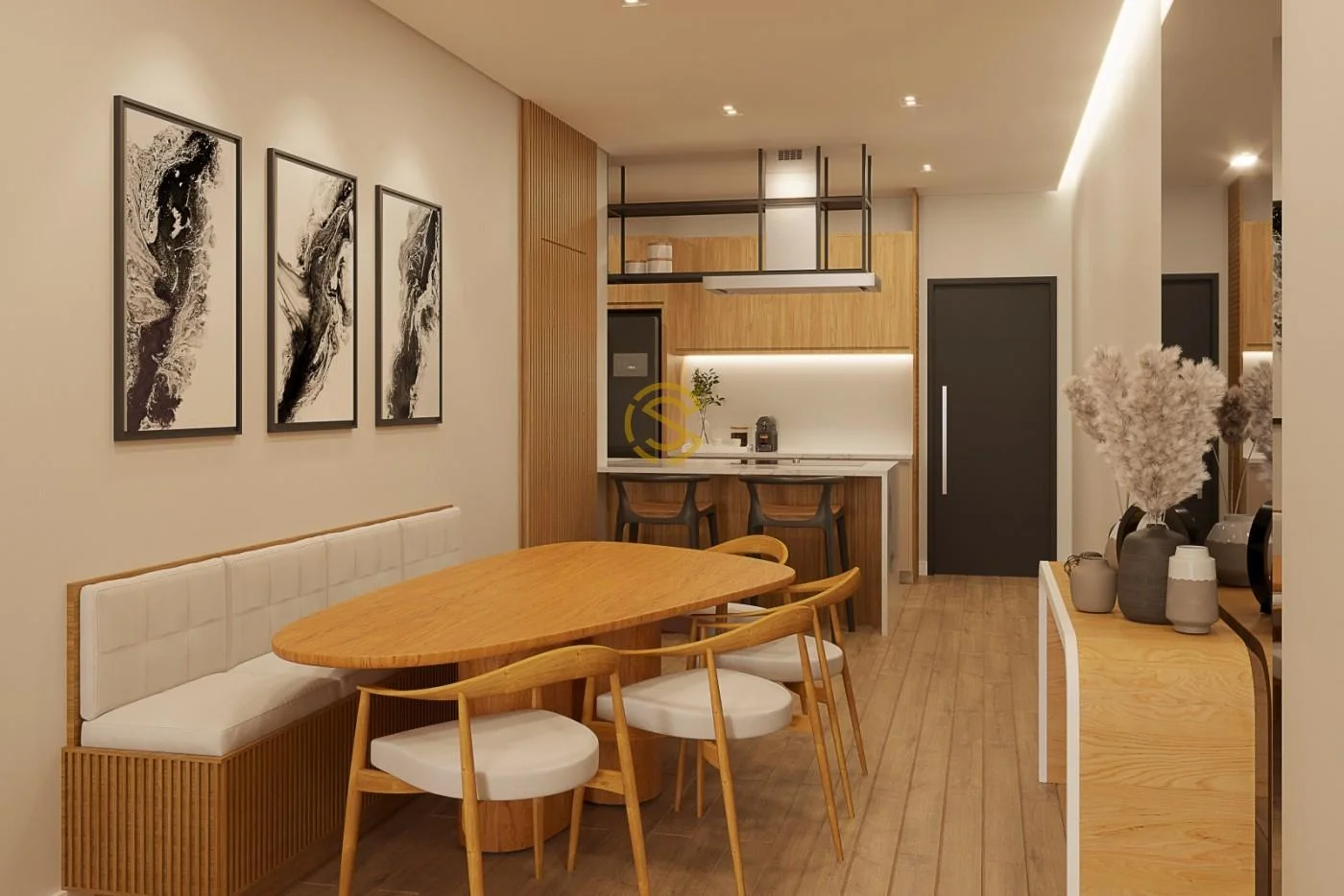 Apartamento para Venda em Cascavel, COUNTRY, 3 dormitórios, 3 suítes, 1 banheiro, 2 vagas