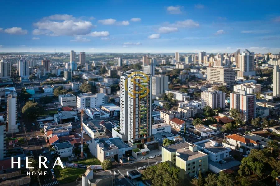 Apartamento para Venda em Cascavel, Centro, 2 dormitórios, 1 suíte, 1 banheiro, 1 vaga