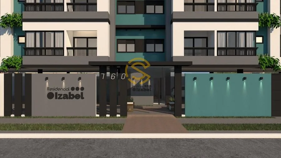 Apartamento para Venda em Cascavel, Alto Alegre, 2 dormitórios, 1 suíte, 1 banheiro, 1 vaga