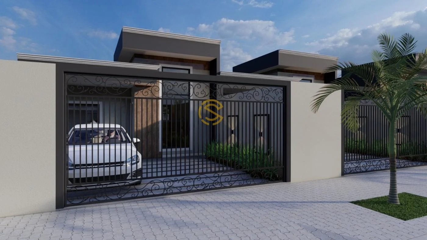Casa para Venda em Cascavel, Florais do Paraná, 2 dormitórios, 1 suíte, 1 banheiro, 2 vagas