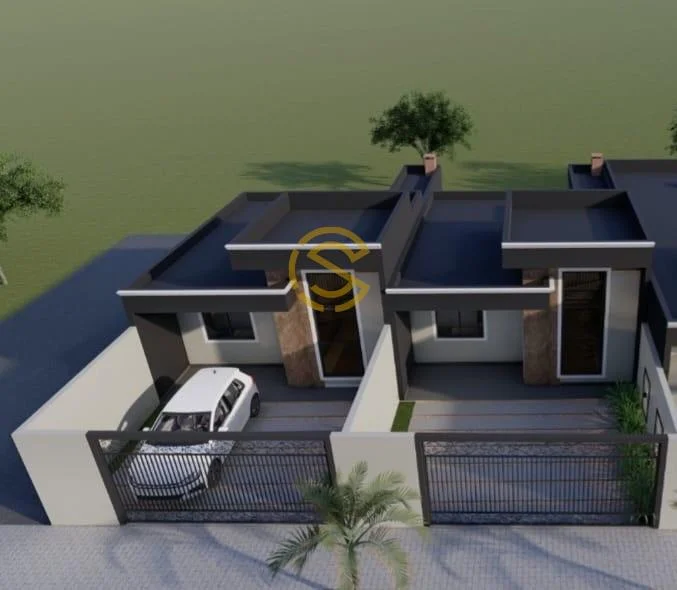 Casa para Venda em Cascavel, Florais do Paraná, 2 dormitórios, 1 suíte, 1 banheiro, 2 vagas