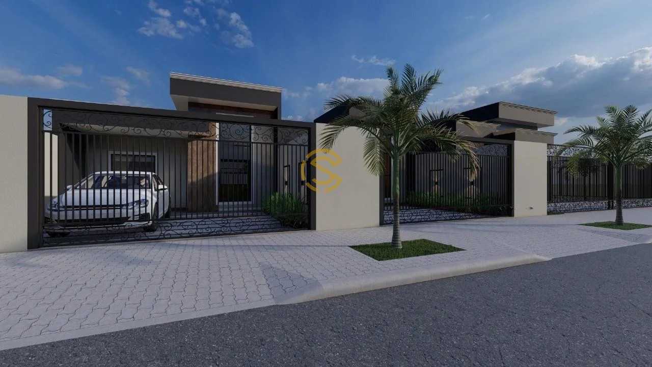 Casa para Venda em Cascavel, Florais do Paraná, 2 dormitórios, 1 suíte, 1 banheiro, 2 vagas