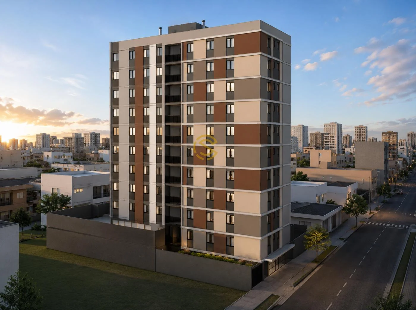 Apartamento para Venda em Cascavel, Centro, 2 dormitórios, 1 suíte, 2 banheiros, 1 vaga