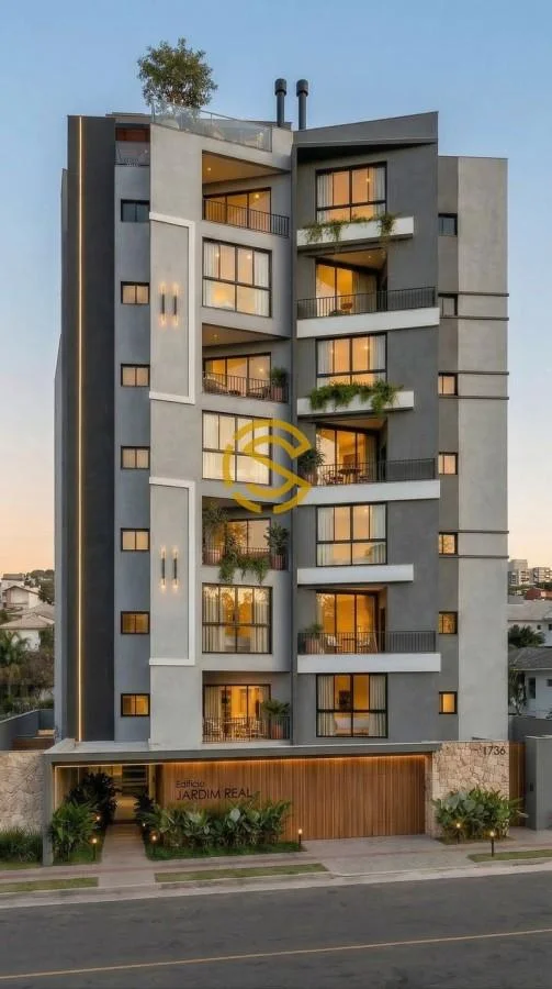 Apartamento para Venda em Toledo, Vila Industrial, 2 dormitórios, 2 suítes, 3 banheiros, 1 vaga