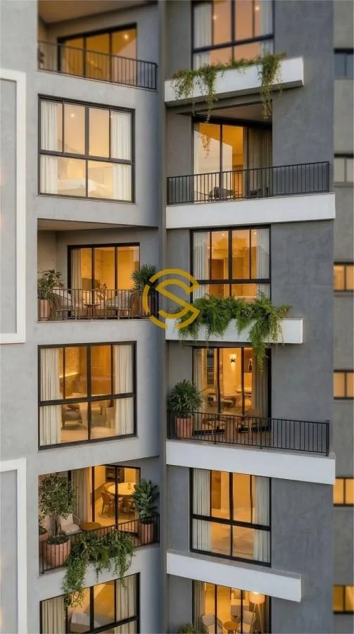 Apartamento para Venda em Toledo, Vila Industrial, 2 dormitórios, 2 suítes, 3 banheiros, 1 vaga