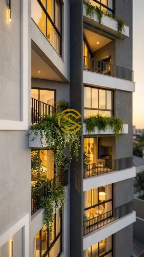 Apartamento para Venda em Toledo, Vila Industrial, 2 dormitórios, 2 suítes, 3 banheiros, 1 vaga