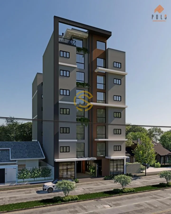 Apartamento para Venda em Toledo, Vila Industrial, 2 dormitórios, 2 suítes, 2 banheiros, 1 vaga