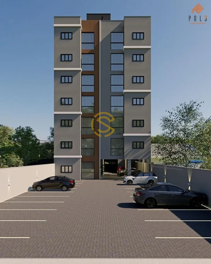 Apartamento para Venda em Toledo, Vila Industrial, 2 dormitórios, 2 suítes, 2 banheiros, 1 vaga