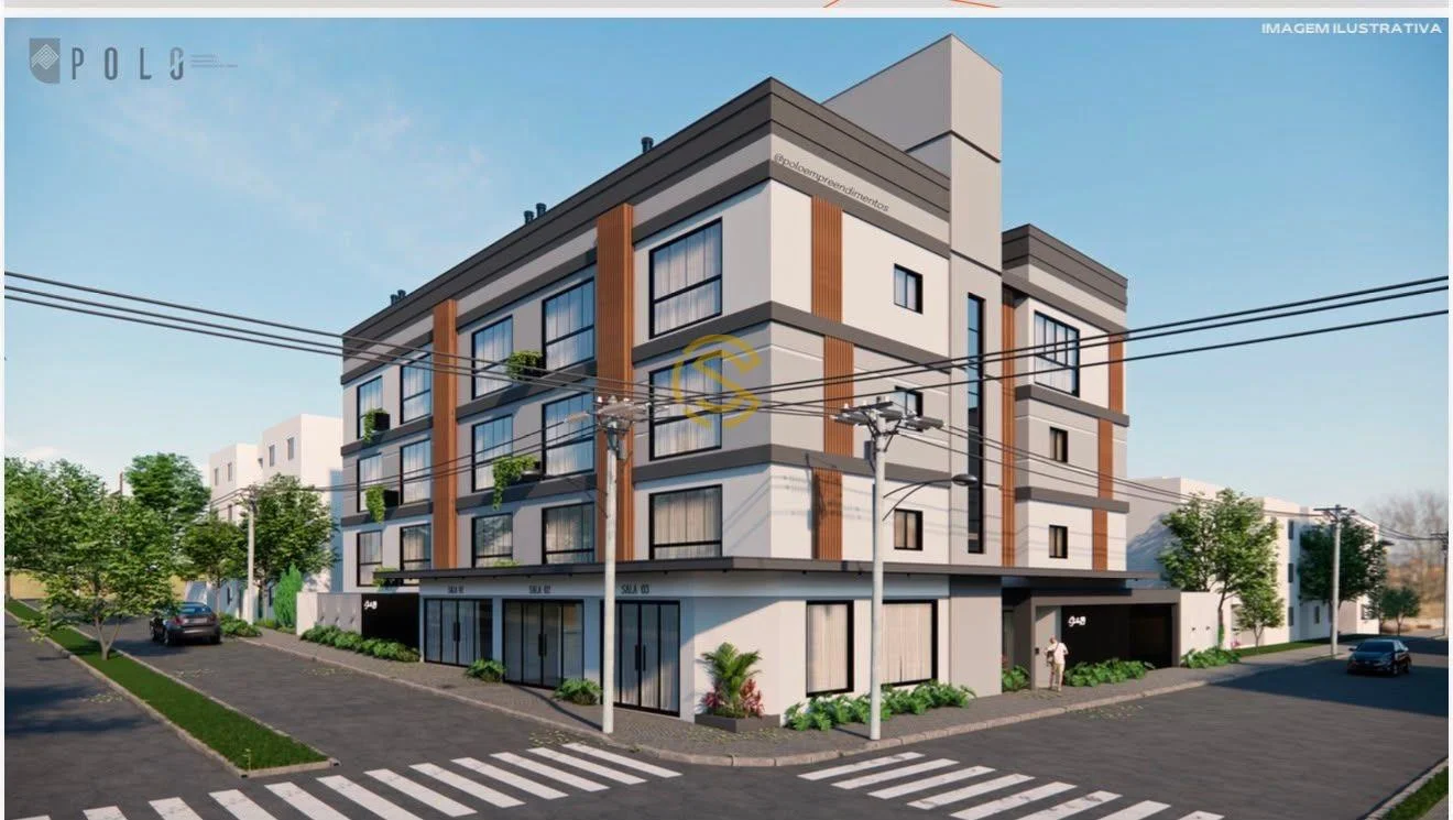 Apartamento para Venda em Toledo, Vila Becker, 1 dormitório, 1 banheiro, 1 vaga