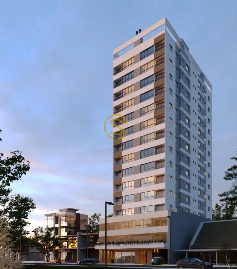 Apartamento para Venda em Toledo, Centro, 1 dormitório, 1 suíte, 2 banheiros, 1 vaga