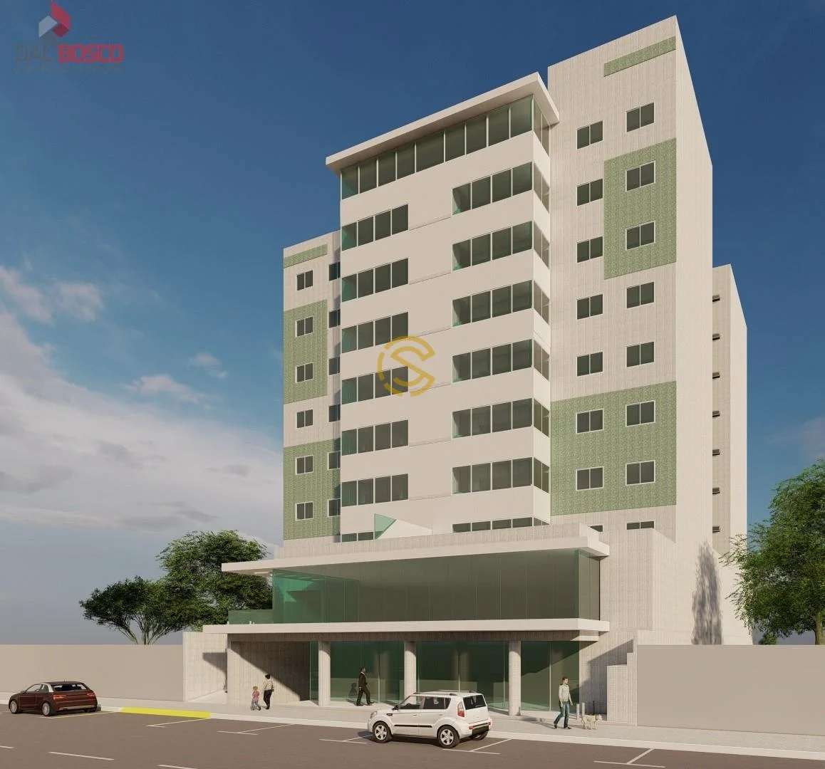 Apartamento para Venda em Toledo, Jardim La Salle, 2 dormitórios, 1 banheiro, 1 vaga