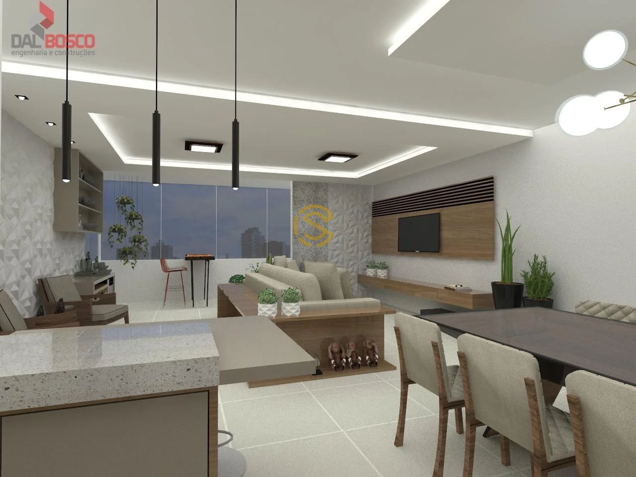 Apartamento para Venda em Toledo, Jardim La Salle, 2 dormitórios, 1 banheiro, 1 vaga
