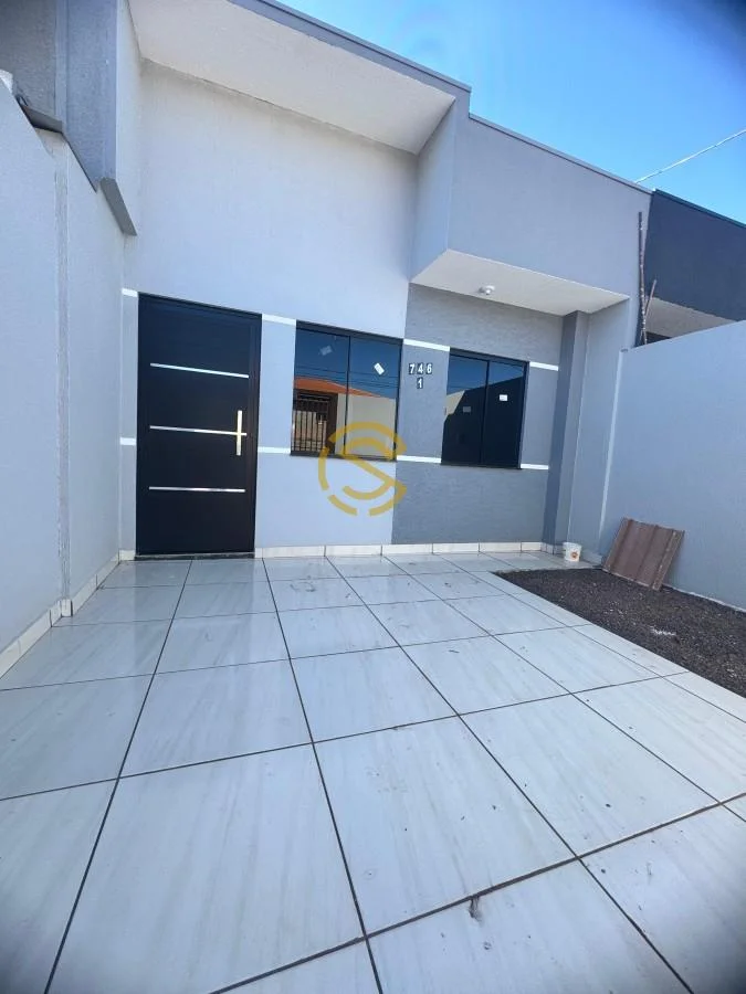 Casa para Venda em Cascavel, Esmeralda, 2 dormitórios, 1 banheiro, 2 vagas