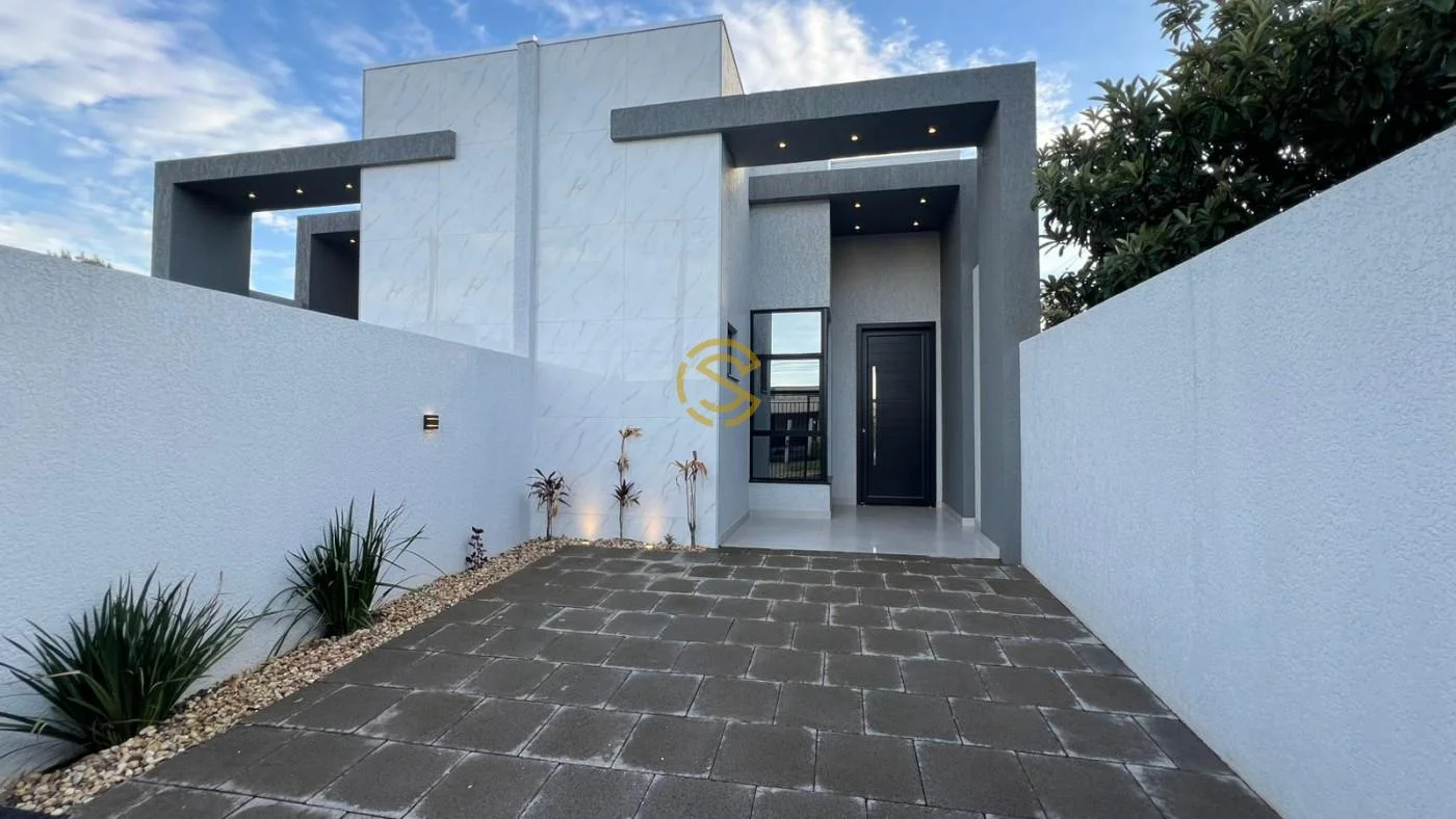 Casa para Venda em Cascavel, Santa Cruz, 3 dormitórios, 1 suíte, 1 banheiro, 2 vagas