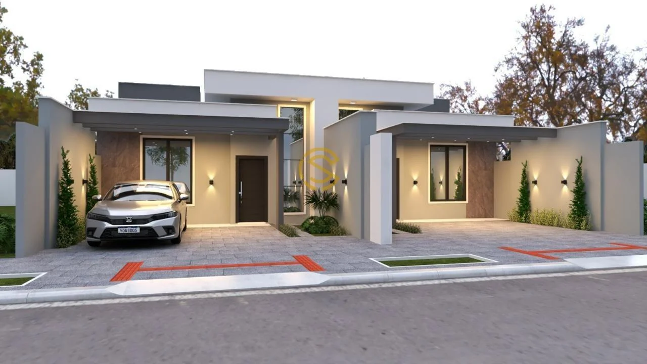 Casa para Venda em Cascavel, Colinas Tropical, 3 dormitórios, 1 suíte, 2 banheiros, 2 vagas