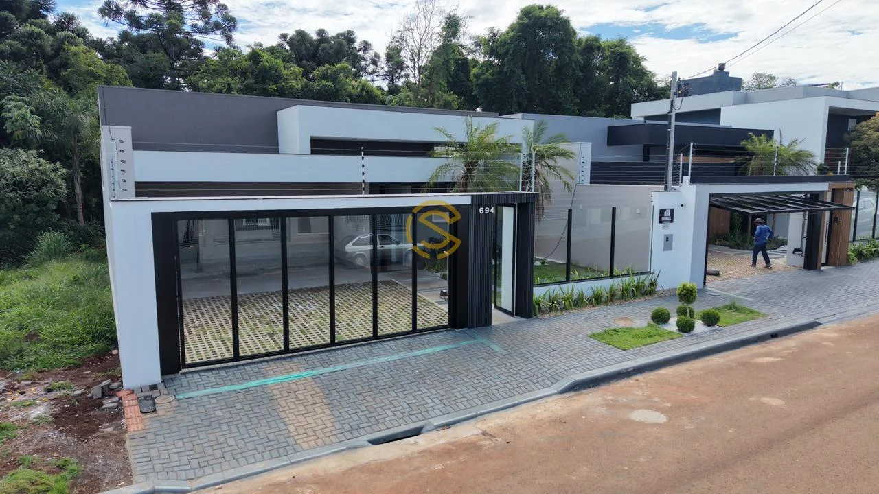 Casa para Venda em Cascavel, Recanto Tropical III, 3 dormitórios, 3 suítes, 2 banheiros, 3 vagas