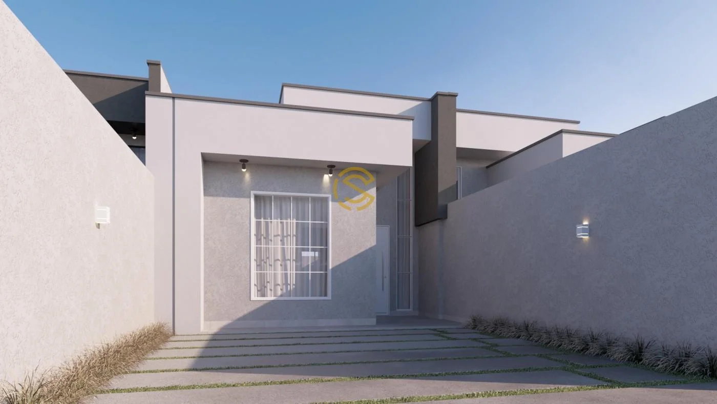Casa para Venda em Cascavel, Recanto Tropical, 2 dormitórios, 1 suíte, 1 banheiro, 2 vagas
