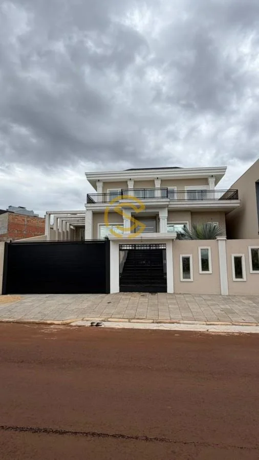 Casa para Venda em Santa Tereza do Oeste, Santa Fé, 4 dormitórios, 4 suítes, 3 banheiros, 4 vagas