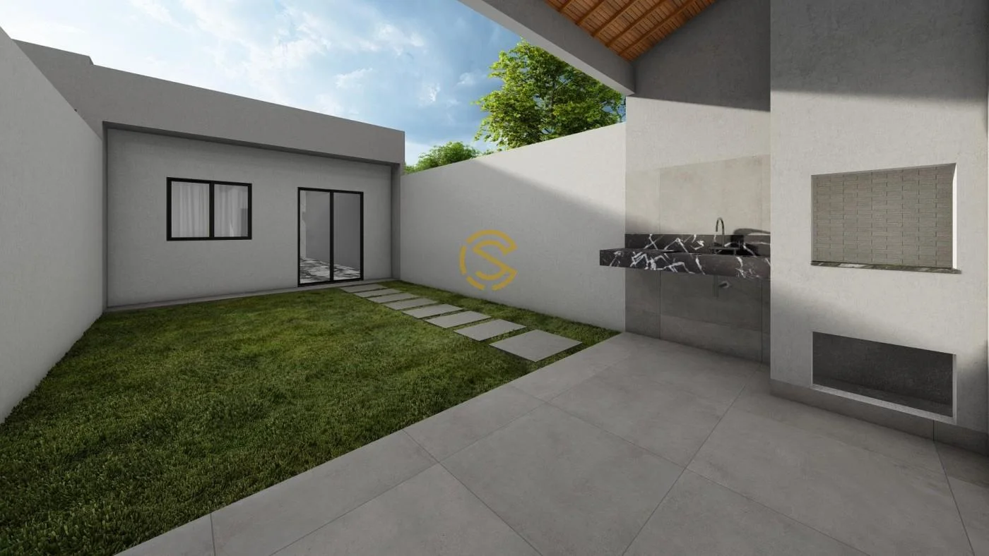 Casa para Venda em Cascavel, Madrid, 2 dormitórios, 1 banheiro, 2 vagas