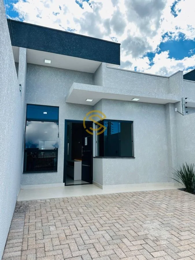 Casa para Venda em Cascavel, Siena, 2 dormitórios, 2 suítes, 1 banheiro, 2 vagas
